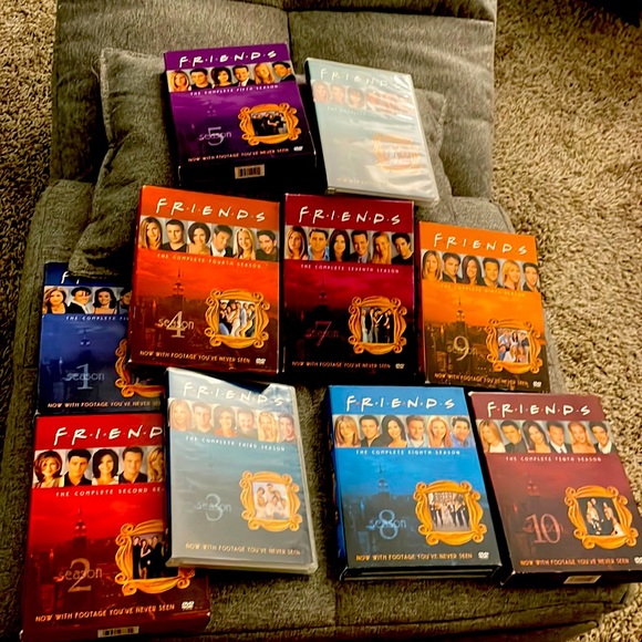 All 10 seasons of FRIENDS on DVD